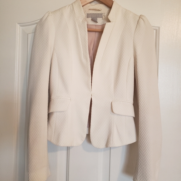 H&M white suite jacket - Picture 2 of 5